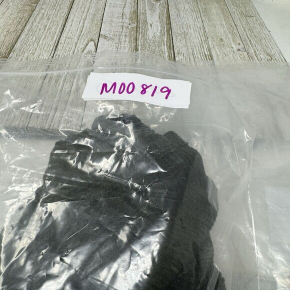 LUCKY BRAND Blouse Womens Large Green Linen Blend Top Long Sleeve Boho Knit - Picture 13 of 13